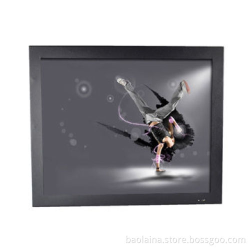 Rugged metal frame Industrial LCD monitor 12.1 inch VGA/HDMI/BNC input support 12 volt